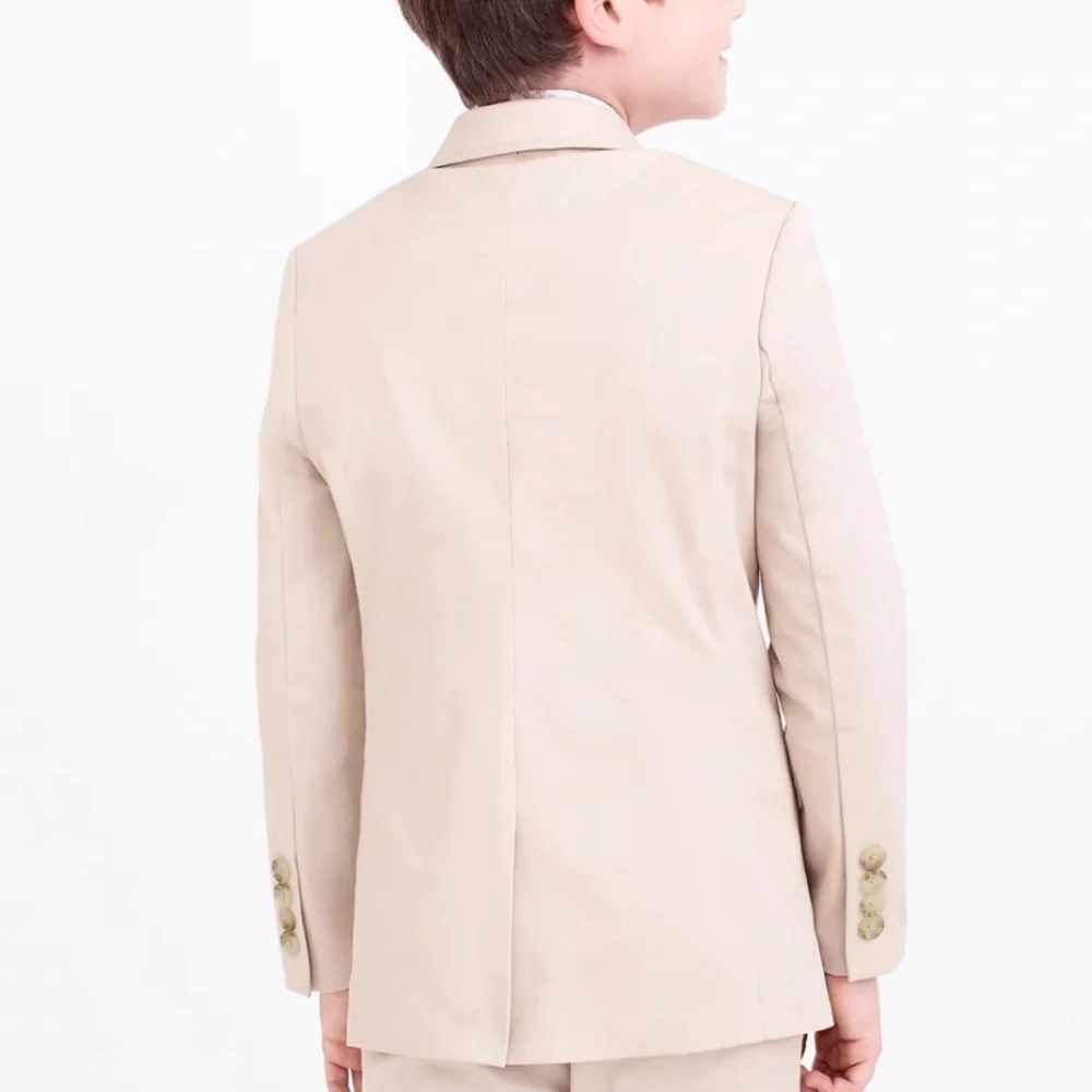 J crew boys flex chino suit jacket sandy dune 3 nwt